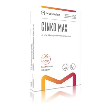 MaxMedica Ginko Max 80mg 30 kapsula