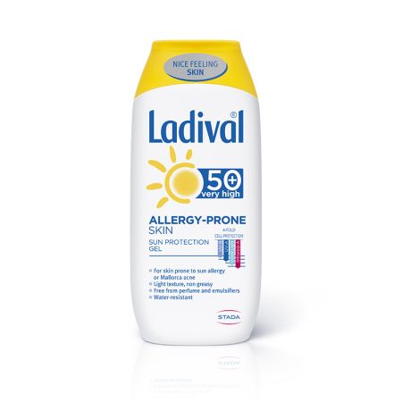 Ladival za osetljivu kožu sklonu alergiji na sunce 50+ SPF gel 200ml