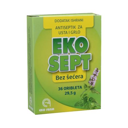 Ekosept bez šećera 36 oribleta