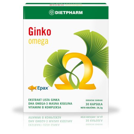 Dietpharm Ginko-Omega 30 kapsula