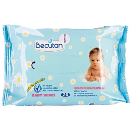 Becutan vlažne maramice