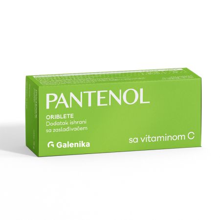 Pantenol sa vitaminom C 20 oribleta