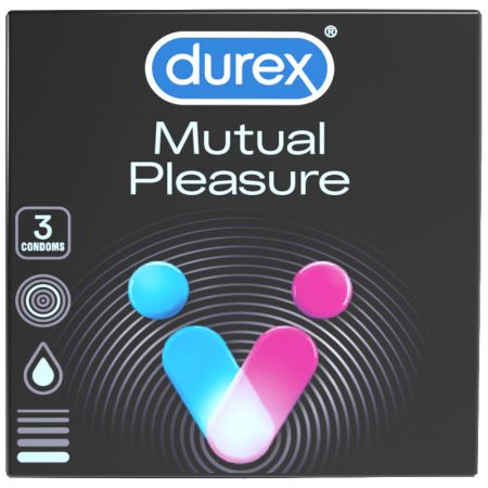 Durex Mutual Pleasure, 3 kondoma