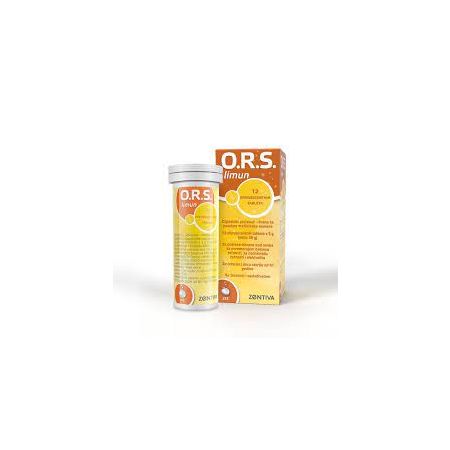 O.R.S. limun, eff tbl za rehidr. 12x3g