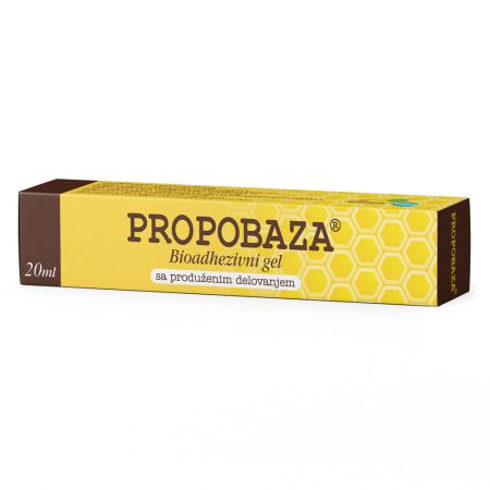 Propobaza bioadhezivni gel