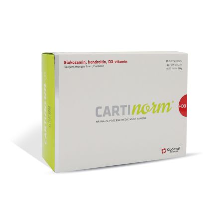Cartinorm+D3 60 tableta