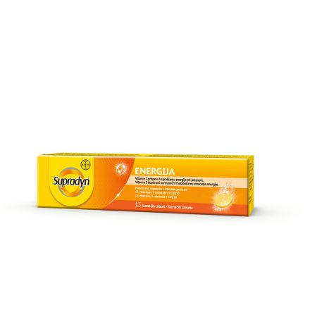Supradyn Energija Q10 15 šumećih tableta