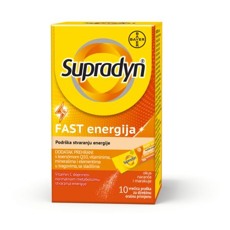Supradyn Fast Energija Q10 10 kesica