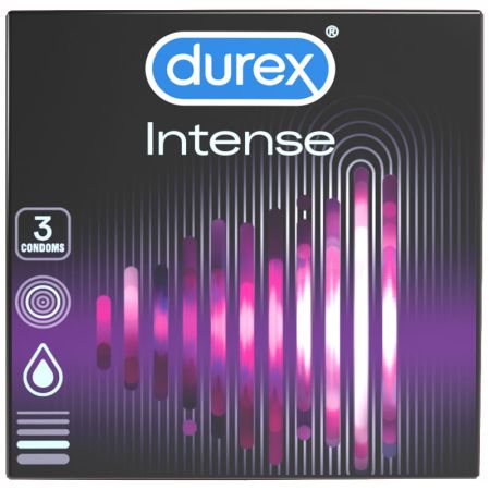 Durex Intense Orgasmic, 3 kondoma