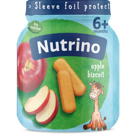 NUTRINO PIRE JABUKA KEKS 125G