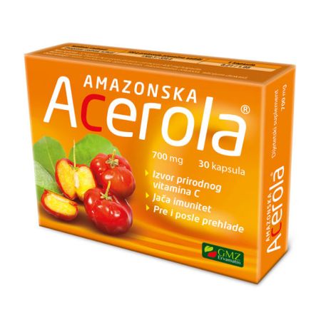 AMAZONSKA ACEROLA CPS.15X500MG