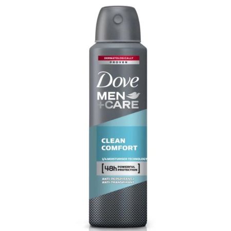 DOVE DEO MEN CLEAN COMFORT 150ML