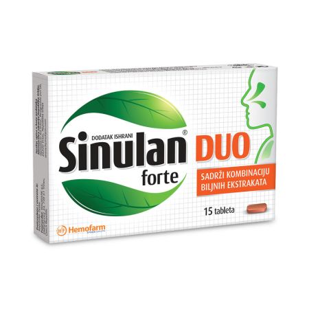 Sinulan Duo Forte 15 tableta
