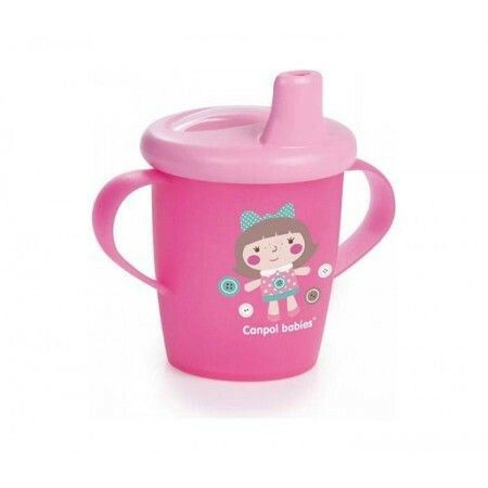 CANPOL ŠOLJA NO SPILL 250ML PINK 31/200