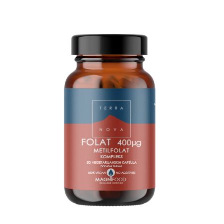 TERRANOVA FOLAT 400MCG CPS A50