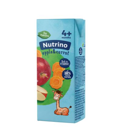 Nutrino sokić jabuka i sargarepa 200ml