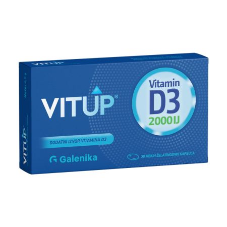 Vitup D3 2000IU 30 kapsula