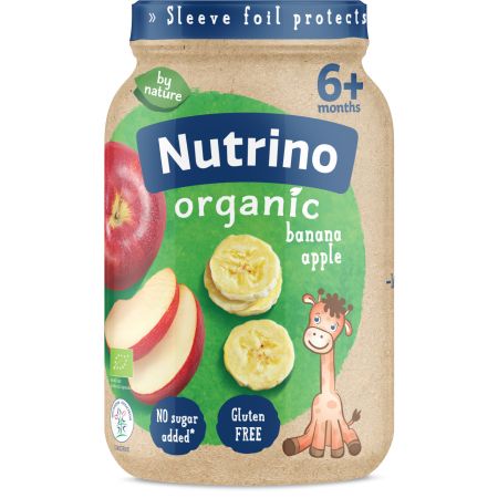 Nutrino ORGANIC - Banana i jabuka