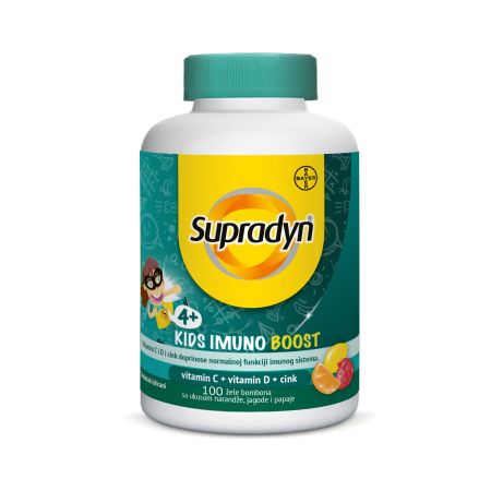 Supradyn Kids Imuno Boost 100 žele bombona