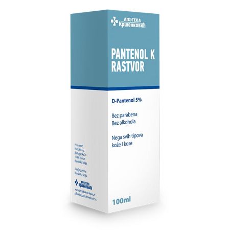 Pantenol K rastvor Kršenković 5% 100ml