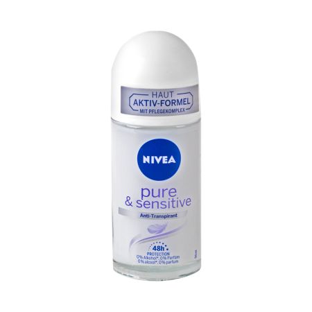 NIVEA ROLL ON PURE&amp;SENSITIVE 50ML