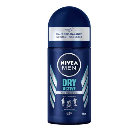NIVEA ROLL ON DRY ACTIVE MEN 50ML