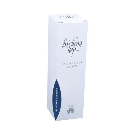 Srebrna kap sprej za nos, 20ml