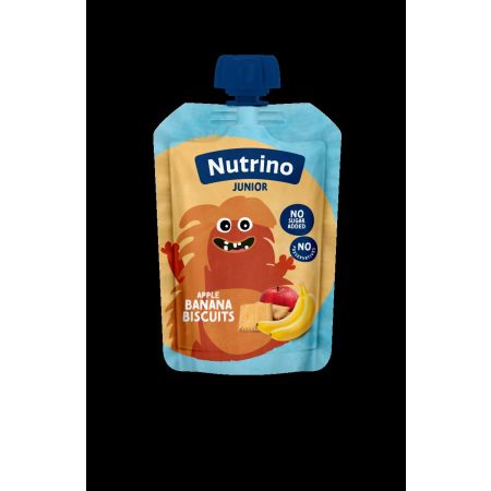 Nutrino junior pauč Jab.bana i keks 180g