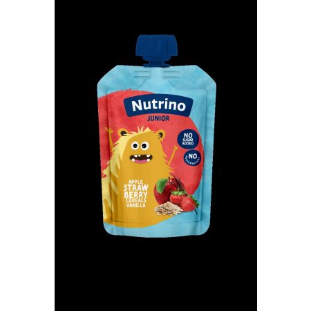 Nutrino Junior voćni pire jabuka, jagoda, žitarice