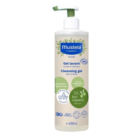 MUSTELA®BioOrganic Gel za kupanje 400ml