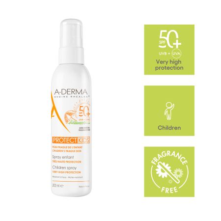 A-Derma protect sprej za decu SPF50+ 200ml