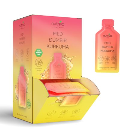 NUTRIVA MED,ĐUMBIR,KURKUMA EX 1 KESICA