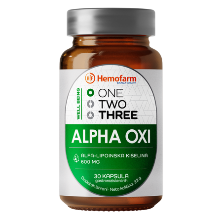 ONE TWO THREE ALPHA OXI 30GR kapsula