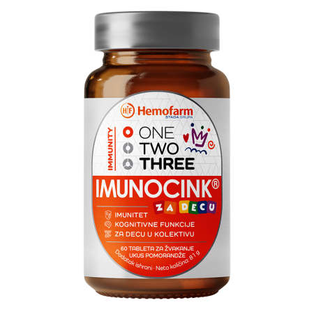 ONE TWO THREE IMUNOCINK ZA DECU 60 tbl.
