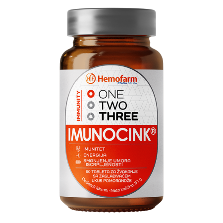 ONE TWO THREE IMUNOCINK ZA ODRASLE 60 tbl