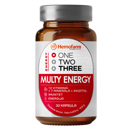 ONE TWO THREE MULTY ENERGY 30 kapsula