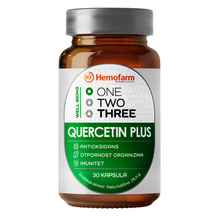 ONE TWO THREE QUERCETIN PLUS 30 kapsula