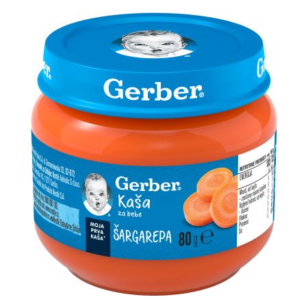 GERBER kašica šargarepa 80g