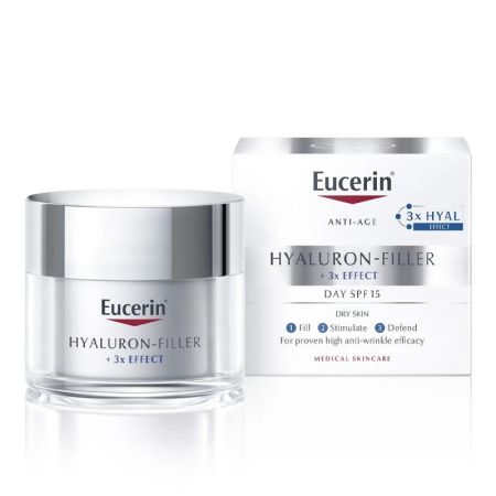 Eucerin Hyaluron-Filler Dnevna krema za suvu kožu SPF15 50ml