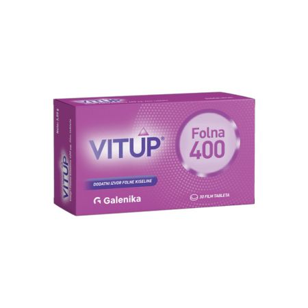 Folna kiselina 400mcg 30 tableta