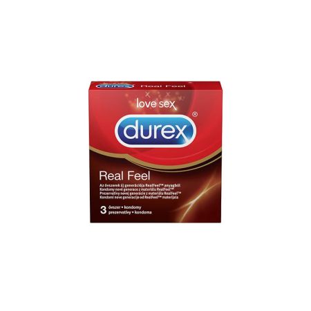 Durex Real Feel, 3 kondoma
