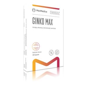 MaxMedica Ginko Max 80mg 30 kapsula