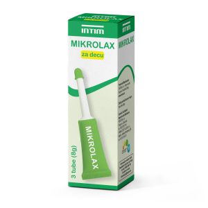 Mikrolax glicerinski gel za decu 3x8g