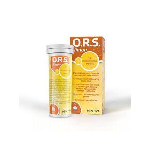 O.R.S. limun, eff tbl za rehidr. 12x3g