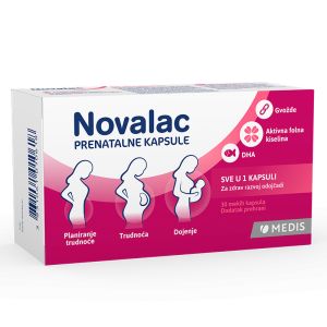 Novalac prenatalne kapsule 30 kapsula