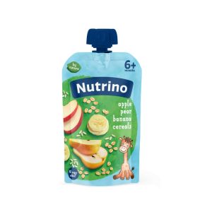 Nutrino voćni pire jabuka, kruška, banana i žitari