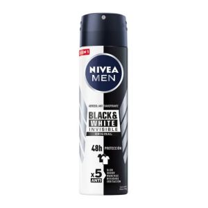 NIVEA MEN Antiperspirant u spreju Black&amp;White Invisible Original 150ml
