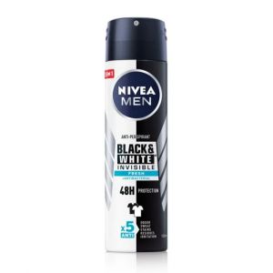 NIVEA MEN Antiperspirant u spreju Black&amp;White Invisible Fresh 150ml