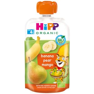 HIPP Bio voćna zabava banana, kruška i mango 100g