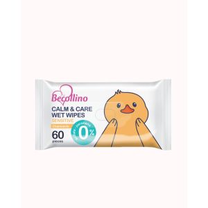 BECOLLINO WET WIPES CALM&amp;CARE SENSITIVE 60/1